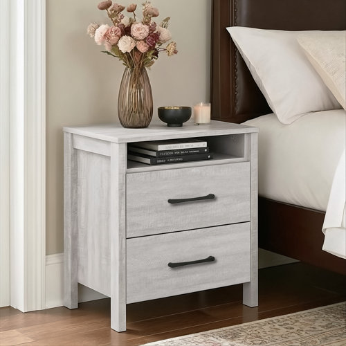 Allysyn 22.7" 2 Drawer Nightstand